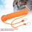 Corde d'escalade statique 8 mm 20 m orange polyester 9