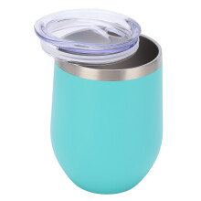 Vaso sin tallo de acero inoxidable 12oz verde menta 11.5x8cm