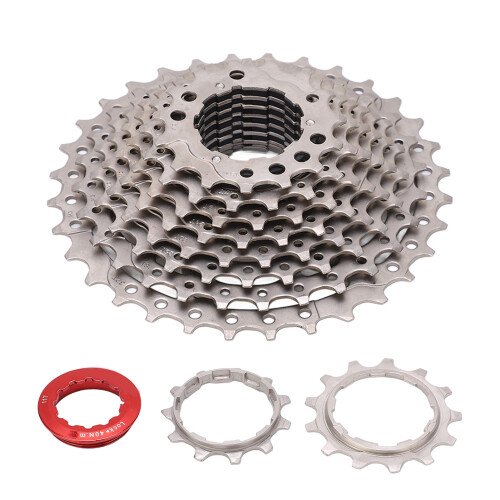 Roue libre de route 10 vitesses 11-32 dents, acier nickel-chromé 1