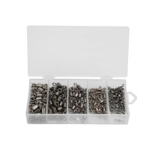 210 piezas de conectores de anillos de acero inoxidable en forma de ocho 2-8