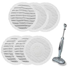 6 stuks vervangende dweilpads voor Shark S6002UK Steam Automatische stoom- en dweilkoppen voor droge