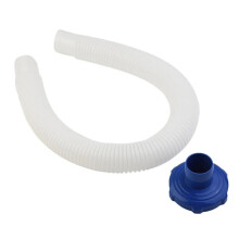 Für Intex 25016 Aufstellpool-Skimmerschlauch + Adapter B, Ersatzteil-Set, funktioniert mit 28000E 28335EH