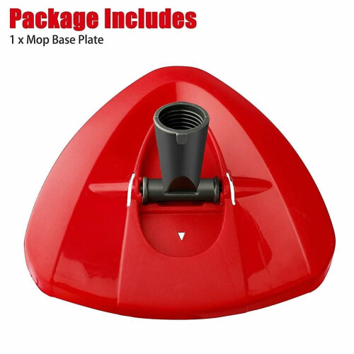 1 placa base para mopa giratoria O-Cedar Easy Rotate, repuesto de base triangular para mopa giratoria.