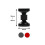Adjustable Threaded Bed Frame Anti-Shock Tool, Headboards, Bedside Anti-Shock Tool for Beds Cabinets 1