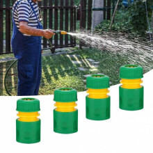 Unite! 10 adattatori rapidi per tubi flessibili dell'acqua con connettore per rubinetto da giardino,
