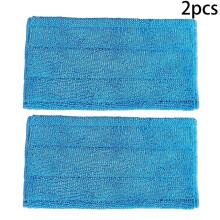 Herbruikbare microvezel dweilpads, 2 stuks, vervangende pads voor nat en droog reinigen, vegen, schoonmaken