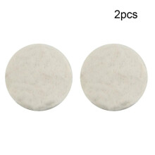 Lot de 1/2/3/5 éponges d'étanchéité en céramique pour cheminée, biofibres CMS, 8,6 x 1,2 cm, blanches,