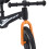 Modèle de mini-vélo pour maison de poupée, métal, finition noire 10