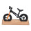 Modèle de mini-vélo pour maison de poupée, métal, finition noire 2