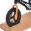 Modèle de mini-vélo pour maison de poupée, métal, finition noire 12