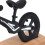 Modèle de mini-vélo pour maison de poupée, métal, finition noire 4
