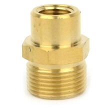 Adattatore per idropulitrice M22 X 1/4" NPT femmina per Karcher, rotazione di 360 gradi per una rapida