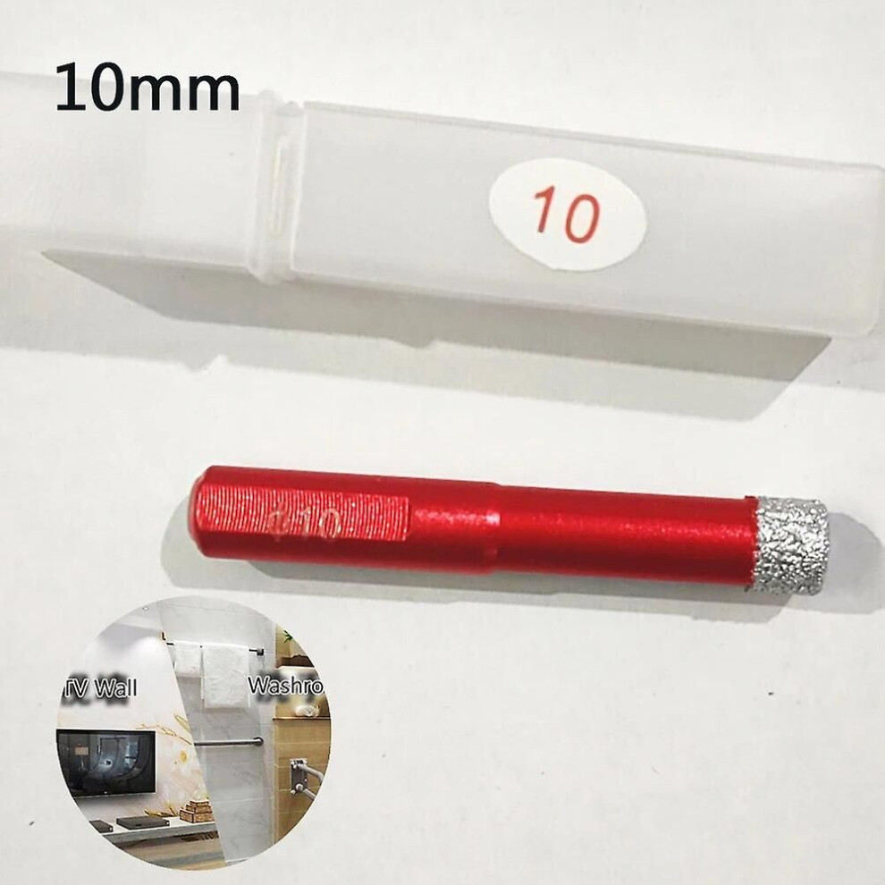Foret diamanté pour carrelage, 6 à 14 mm, 1 pièce, pour granit, marbre, porcelaine, grès, résistant