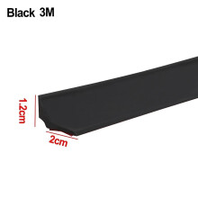 Bande de silicone pour évier de cuisine, 100/200/300/400 cm, barrière de rétention d'eau pour salle