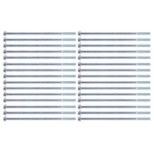 20 τεμάχια εξαγωνική βίδα με κεφαλή φλάντζας, εκτεταμέν