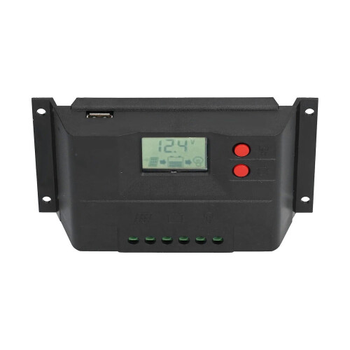 LCD-solcellsregulator justerbar solladdningsregulator för handel för industri ~ 9088