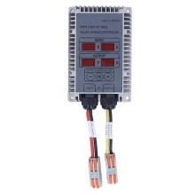 Solcellsbatteriladdningsregulator Boostspänning Justerbar MPPT Vattentät Med Display 24-85V Solladdning