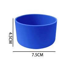 7,5/9 cm kopplock, utrymme för kastrull, silikonlock, gummiunderlägg, 32-40oz universell halkfri flaskhylsa