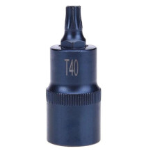 Torx-skruvmejselbits 1/2-tums hylsor Bitsadapter T30 T40 T45 T50 T55 T60 T70 Torx-hylsadapter Hand