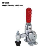 GH-12050 Snabbkopplingsverktyg Fixtur Toggle Clamp Klämkraft 91 kg 200 lbs Vertikal Toggle Clamp Hand