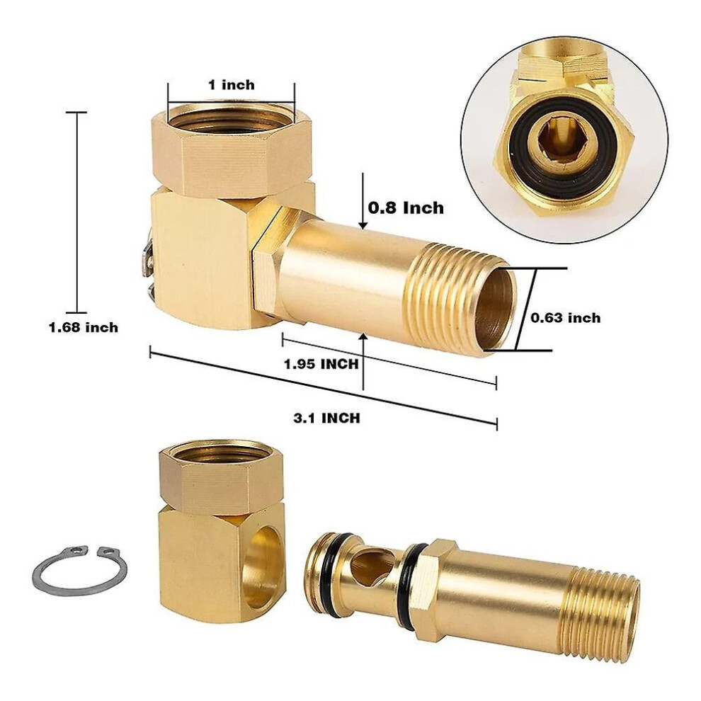 Adapter Tuinslang Adapter Koper Vervangonderdelen Verbindingsadapter Knelkoppelingen Accessoires voor