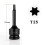 1 τεμάχιο κατσαβιδιού Hex Torx 1/2 ίντσας με μύτη κρουστικού 1
