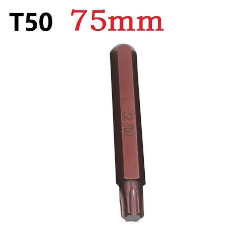 1 τεμάχιο μαγνητικό κατσαβίδι Torx 30/75 χιλ. με μύτη, ατσάλιν