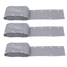 Paloa hidastava lankavaippa 100 mm leveys 25 mm halkaisijaltaan 25 mm kaapelin leveä sovellus PVC-napsautuspainikkeella