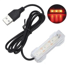 Akvarium LED-lampa Plast Små fisktanksväxter Belysning Akvariumlandskap USB-lampa Fisktank Dekorativ
