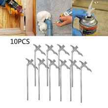 10 stücke Spray Schaum Rohre Düse Lücke Füllung Isolierung Schaum Ersatz Rohr DIY Polyurethan Schaum