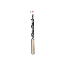 1 st stegborrar snabbstål träborr mjukplast metall aluminium 8-4/9-5/10-5/10-6/12-8mm