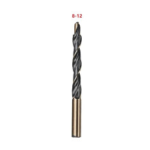 1 st stegborrar snabbstål träborr mjukplast metall aluminium 8-4/9-5/10-5/10-6/12-8mm