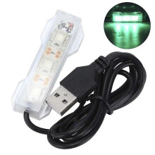Akvarium LED-lampa Plast Små fisktanksväxter Belysning Akvariumlandskap USB-lampa Fisktank Dekorativ