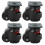 4pcs Adjustable Level Casters GD 40F Heavy Duty Industrial Roller Wheel Leveling Casters for Moving 1