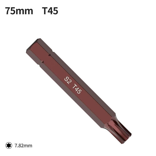 1 τεμάχιο κατσαβιδιών Torx 30/75MM με μύτες ηλεκτρικού κλειδι