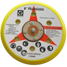 1 pezzo da 6 pollici 150 mm 6 fori tampone abrasivo doppio disco di lucidatura per levigatrice orbitale