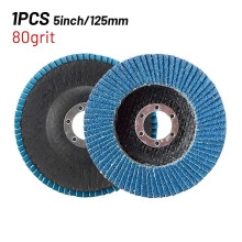 5 inch 125mm metaal slijpflap schijven haakse slijper wielblad 40/60/80/120grit voor hout metaal en