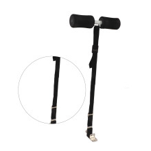 Barra per sit-up da letto 30 cm/11,8 in, regolabile, in acciaio e nylon