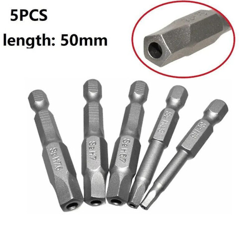 6 τεμάχια μαγνητικά κατσαβίδια Torx 50 χιλ. 1/4\\ εξαγωνικό στ