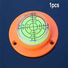 1 st 32 mm horisontellt bubbelvattenpass hög precision miljövänlig bulls eye vattenpass rund bubbel