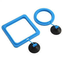 Anillo de alimentación para acuario, estación para acuario, bandeja flotante para catering, comedero