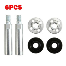 3pcs Angle Grinder Extension Connecting Rod 80mm M10 Thread Shaft Polisher Lock M10 Arbor Connector