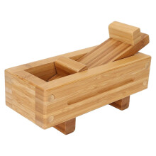Sushi-persmaker Duurzame houten sushi-persvorm Lichtgewicht bamboehout Geurloos Koken voor beginners~6470