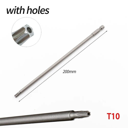1 τεμάχιο μαγνητική μύτη κατσαβιδιού Torx 200 χιλ. κυβικό κ