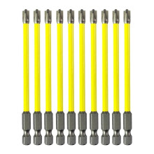 9 st magnetiska specialspår Phillips-skruvmejselbits med mutterdragare FPH1 FPH2 FPH3 för brytarhylsor