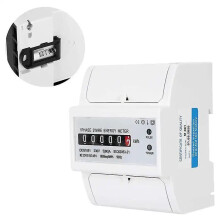 Contatore di energia monofase DDS1891 4P contatore elettrico ad alta precisione e alta qualità~6807