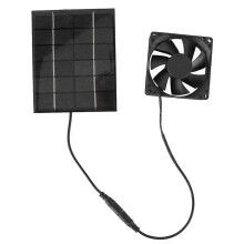 Ventilatore di scarico del pannello solare, ventilatore di ventilazione dell'aria, strumento di dissipazione