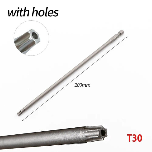 1 τεμάχιο μαγνητική μύτη κατσαβιδιού Torx 200 χιλ. κυβικό κ