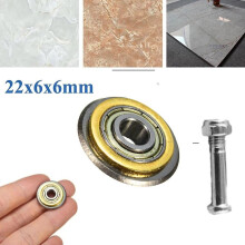 1 st 22 mm volframkarbidlagerhjul för keramisk kakelskärare för kakelskärmaskin keramik