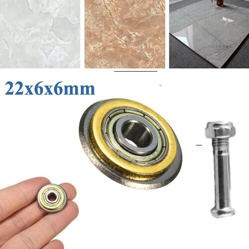 1pc 22mm τροχός ρουλεμάν καρβιδίου βολφραμίου αντικατάσταση